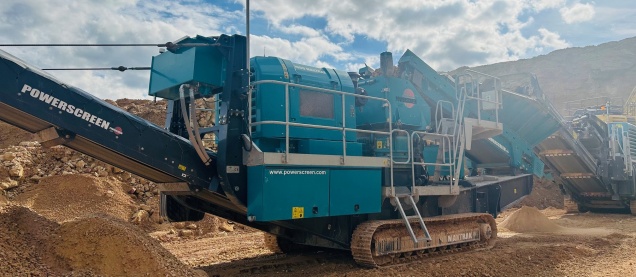 Powerscreen Maxtrak 1000 2022 machine